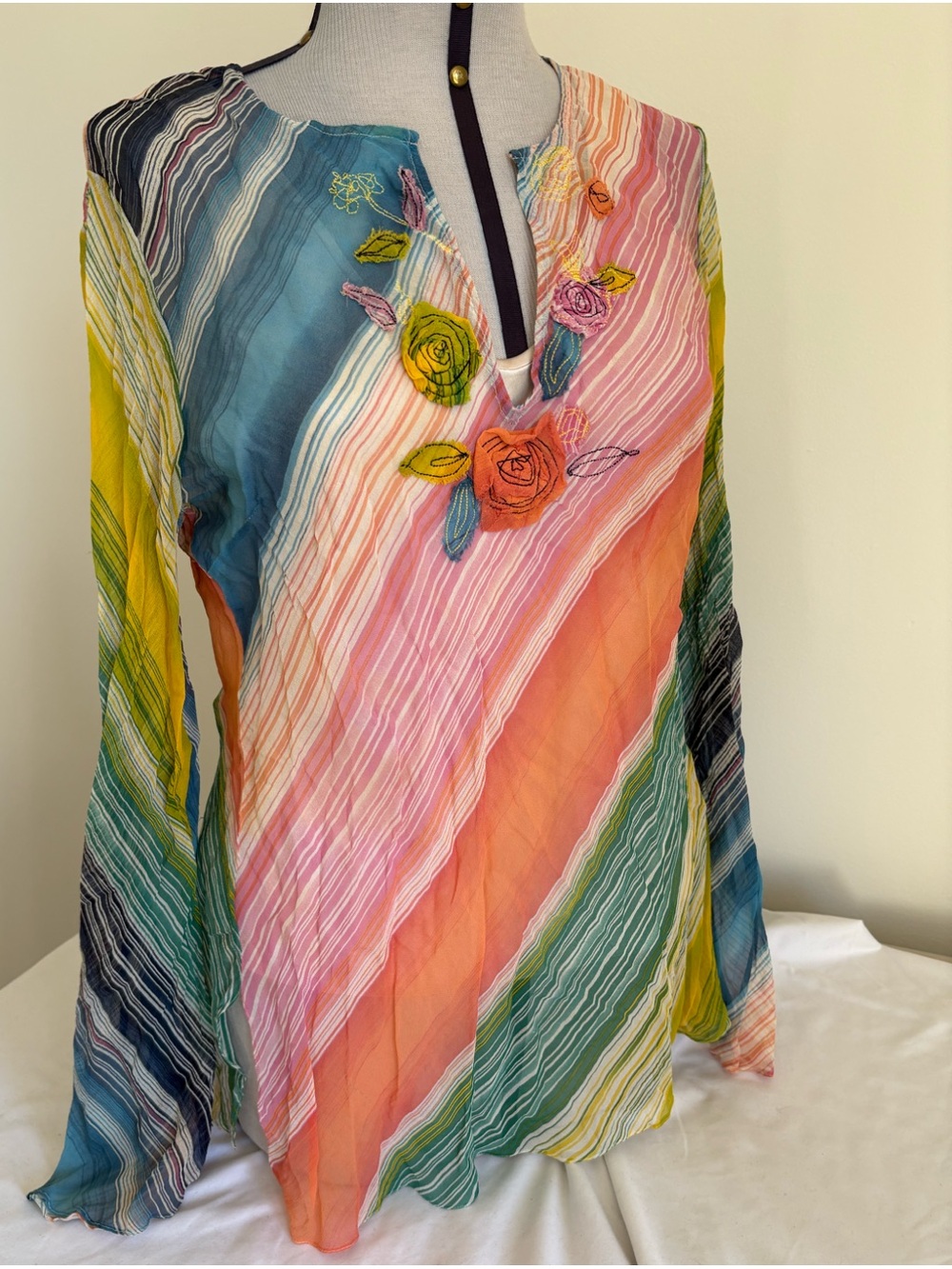 BCBG Max Azria Silk Blouse